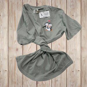 NWT Original Artwork Comfort Colors SS Tshirt "You’re My Penguin" Bay Size L